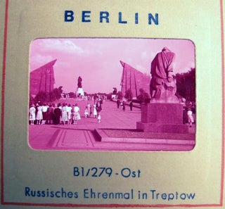 Circa 1958 Group of Color Slides of East Berlin Germany By Hans Hartz Hamburg