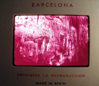 Circa 1958 Group of Color Slides of Barcelona Gran Canaria Tenerife Mallorca Cuevas-Grottes