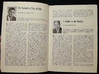 The City College of New York Alumnus November, 1958 Volume 54, Number 2