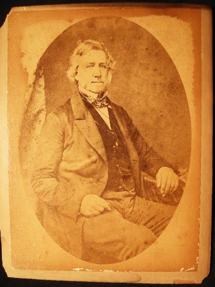 Item #24027 Circa 1880 Cabinet Card Photograph of a Seated Gentleman. Americana - 19th Century - Photography.