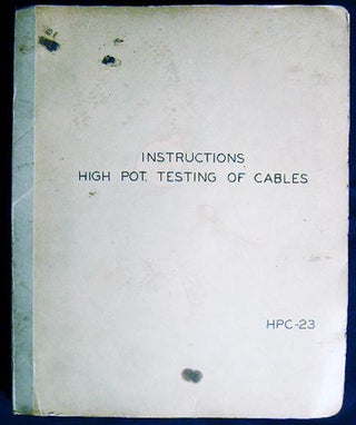 Item #24033 Collection of Blueprints for Protocols and Methods of Operation for the Williamsburgh...