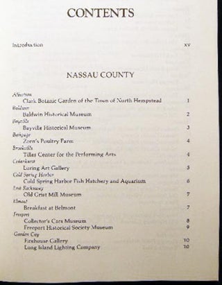 Where to Go and What to Do on Long Island By SCOPE (Suffolk County Organization for the Promotion of Education