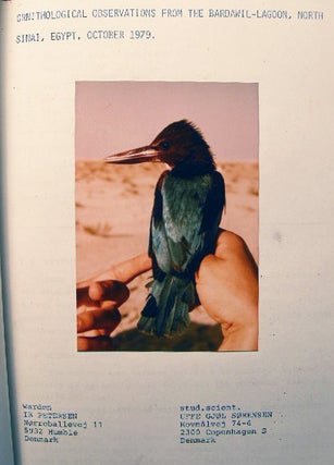 Third Danish Ornithological Expedition to Egypt, Autumn 1981 (with) the Second Edition Report, Observations From the Bardawil-Lagoon 1979 & Author Letter to the Expedition Benefactor Dr. Bertel Bruun