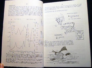 1978 - 1987 Collection of Ornithological Studies & Ephemera from Stigsnaes Denmark Industrial Area By Lis and Bent M. Sorensen