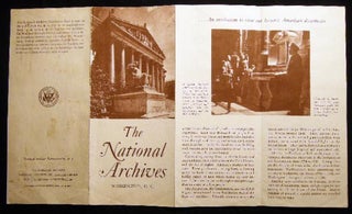 Item #24466 The National Archives Washington, D.C. Americana - National Archives