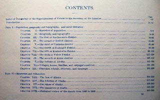 Report on Population and Resources of Alaska at the Eleventh Census: 1890