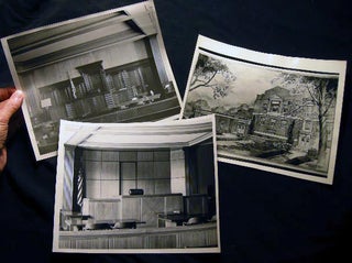 Item #24562 Circa 1950 Three Photographs Illustrating the Work of Architectural Firm Behee &...