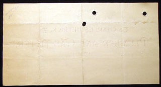 1901 Manuscript & Printed Billhead Receipt from Charles Hetrick, Plumber and Gas-Fitter Lawrence, N.Y. For Joe Porter