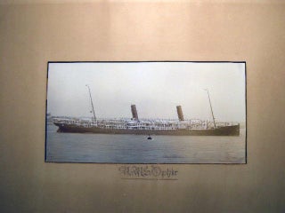 Circa 1895 Photograph of the Royal Mail Ship Ophir of the Orient Steam Navigation Company of London