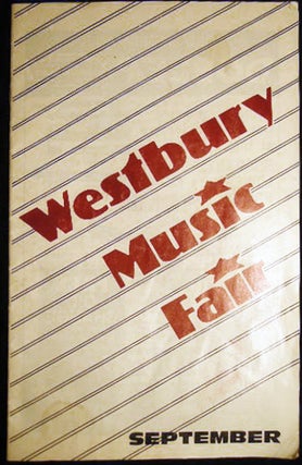 Item #24986 1986 Westbury Music Fair Guber/Gross/Young Productions Presents Anthony Newley in...