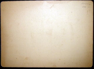 Circa 1880 Cabinet Card Photograph of Fishermen and Guides in Canoes
