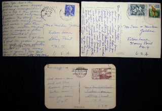 1949 - 1975 Group of Correspondence Signed By Photographers Paul Strand & Hazel Kingsbury Strand