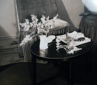 Circa 1930 Photograph of a Furnished Corner of a Room