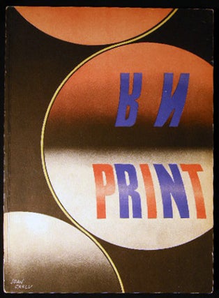 Item #25472 Print Quarterly Journal of the Graphic Arts Volume III, Number 1 Spring 1942. Art -...