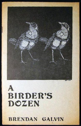 A Birder's Dozen (with) a Typed Postcard Signed from the Author & Related Ephemera