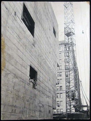 Circa 1965 Group of Photographs of Marcel Breuer & The Whitney Museum of Art New York City Undergoing Construction