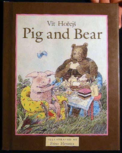 Item #25591 Pig and Bear. Vit Horejs.