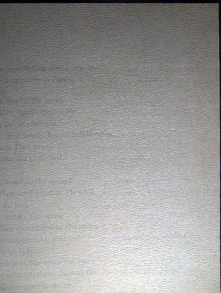 Flowers Were Left There Poetry Broadside Signed and Inscribed By Andrea Wyatt