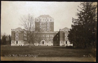 Item #25680 Circa 1909 Real Photo Postcard Vassar College North Hall Poughkeepsie, N.Y. Americana...