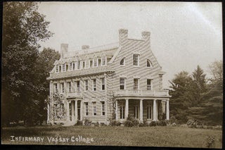 Item #25681 Circa 1909 Real Photo Postcard Vassar College Infirmary Poughkeepsie, N.Y. Americana...