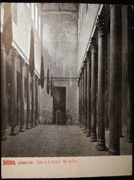 Circa 1910 Postcard Bethlehem Geburtsckirche Eglise De La Nativitie The Basilica. Middle East - Bethlehem -.