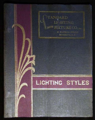 Item #26054 Lighting Styles 1932 Standard Lighting Fixture Co., Inc. Inc Americana - Business...