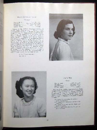 Item #26065 The Twelfth Class Year Book 1949 The Chapin School New York, N.Y. Americana - 20th Century - Womens Education - The Chapin School - Year Book.