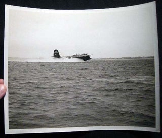 1949 Photograph of Caroline Mars JRM-2 BuNo 76824, U.S. Navy Large Seaplane Arrival of Midshipmen