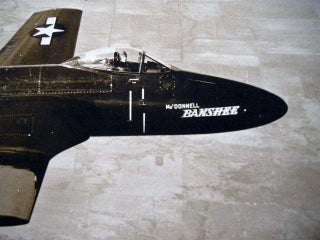 1948 Photograph of McDonnell Banshee Jet Fighter Aircraft U.S. Navy