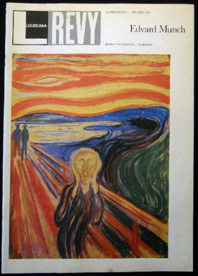 Item #26192 Louisiana Revy Oktober 1975 Edvard Munch. Art - 20th Century - Denmark - Periodical - Louisiana Revy.