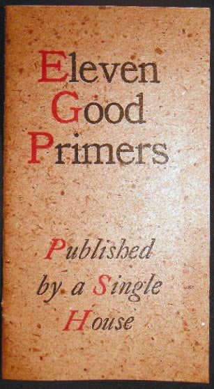 Item #26287 Eleven Good Primers Published By a Single House. Americana - Publishing History - 20th Century - American Book Company.
