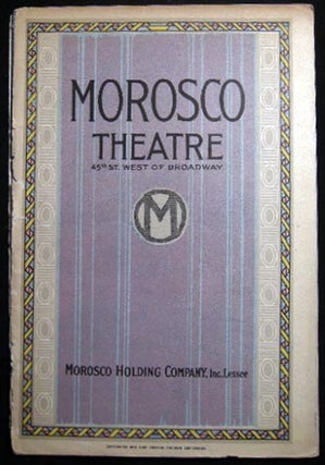 Item #26291 Morosco Theatre Program Week Beginning Monday Evening, April 4, 1926 Rosalie Stewart...