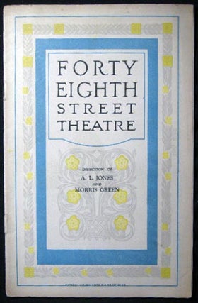 Item #26299 Forty-Eighth Street Theatre Program Week Beginning Monday Evening, March 12, 1928...