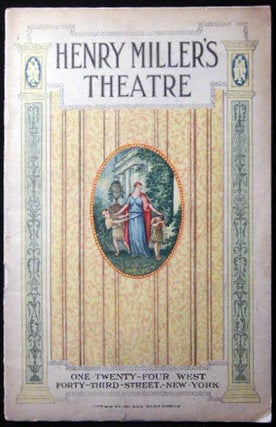 Item #26300 Henry Miller's Theatre Program Week Beginning Monday Evening, February 17, 1930...