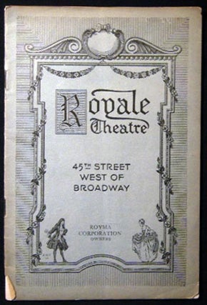 Item #26305 Royale Theatre Program Week Beginning Monday Evening, February 25, 1929 Patterson Mc...