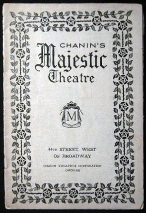 Item #26306 Chanin's Majestic Theatre Program Week Beginning Monday Evening, February 27, 1928...