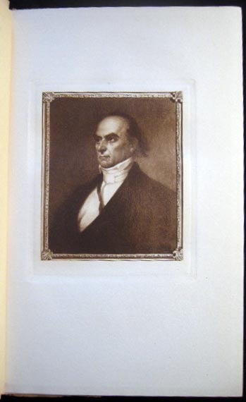 Item #26311 Daniel Webster in England Journal of Harriette Story Paige 1839 Edited By Edward Gray with Portraits. Americana - Travel Memoir - Harriette Story Paige - Daniel Webster.