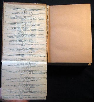 Bound Volume of Eulogies, Sermons, Orations, Discourses and Biographical Commemorations Regarding the Life and Death of Daniel Webster