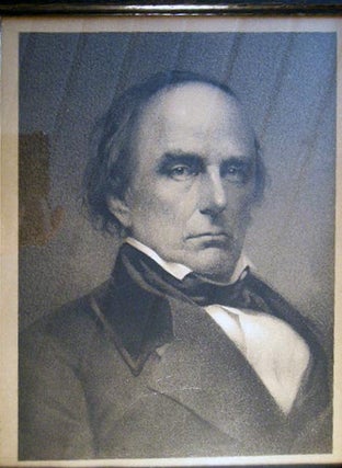 Framed and Glazed Portrait of Daniel Webster
