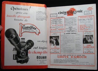 1948 La Cinematographie Francaise Au Service De L'Industrie Du Cinema Francais Samedi 26 Juin 1948 No. 1265