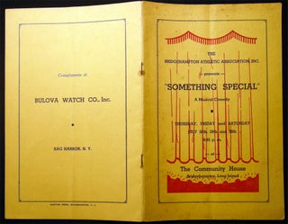 Item #26478 The Bridgehampton Athletic Association, Inc. Presents "Something Special" a Musical...