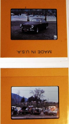 Circa 1971 Group of 35mm Color Slides of Race Activities & Cars at Lime Rock Park, Lakeville Connecticut