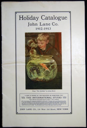 Item #26627 Holiday Catalogue John Lane Co. 1912-1913. Publishing History - 20th Century - John...