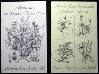1979- 1990 Collection of Year Books & Ephemera of the Moriches Bay Garden Club, Center Moriches, Long Island N.Y.