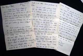 1967 - 1968 Group of Letters from a U.S. Navy Seaman stationed aboard the USS Independence to his Family in New Jersey