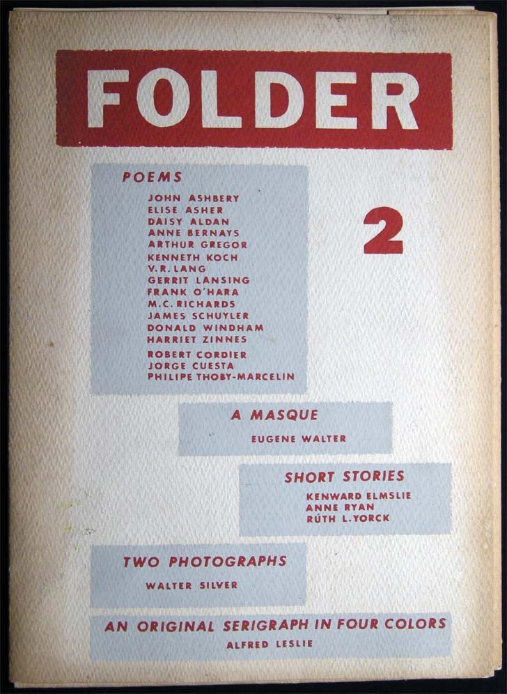 Item #26720 Folder Volume I, Number 2: 1954. Art - 20th Century - Abstract Art - Periodical - Folder.