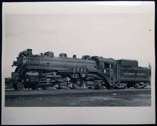 Item #26735 Photograph of the Canadian Pacific 4-6-2 # 2701. Americana - 20th Century -...