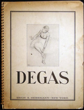 Item #26761 Hilaire-Germain Edgard Degas 1834-1917 30 Drawings & Pastels. Art - History -...