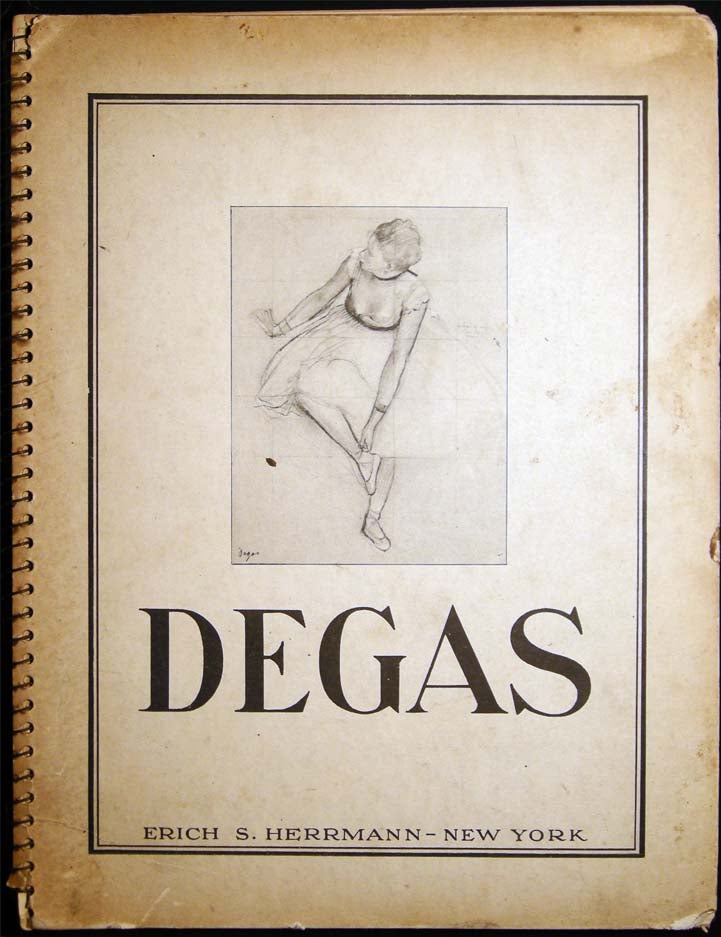 Item #26761 Hilaire-Germain Edgard Degas 1834-1917 30 Drawings & Pastels. Art - History - Hilaire-Germain Edgard Degas.