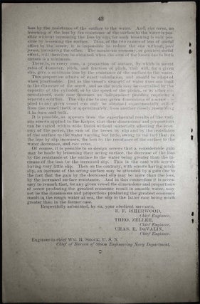 Report of a Board of United States Naval Engineers on the Herreshoff Boiler and System of Machinery for Steam-Yachts, Steam-Launches, Etc. Made to the Bureau of Steam Engineering, Navy Department. December 22, 1879